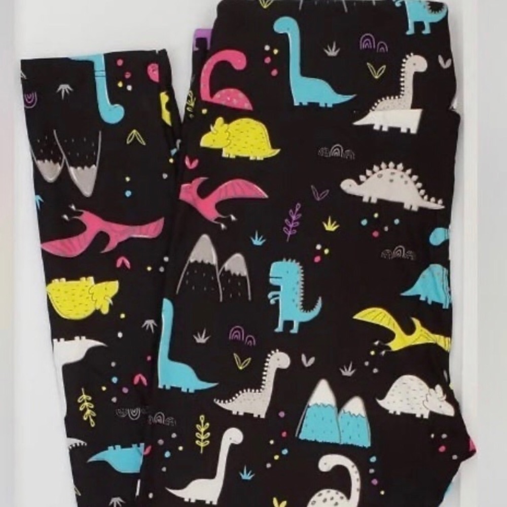 Lularoe TC Leggings Dinosaurs